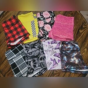 OneStop Shorts - Lot of 8 crossfit workout fitness booty shorts 2.5"  size S